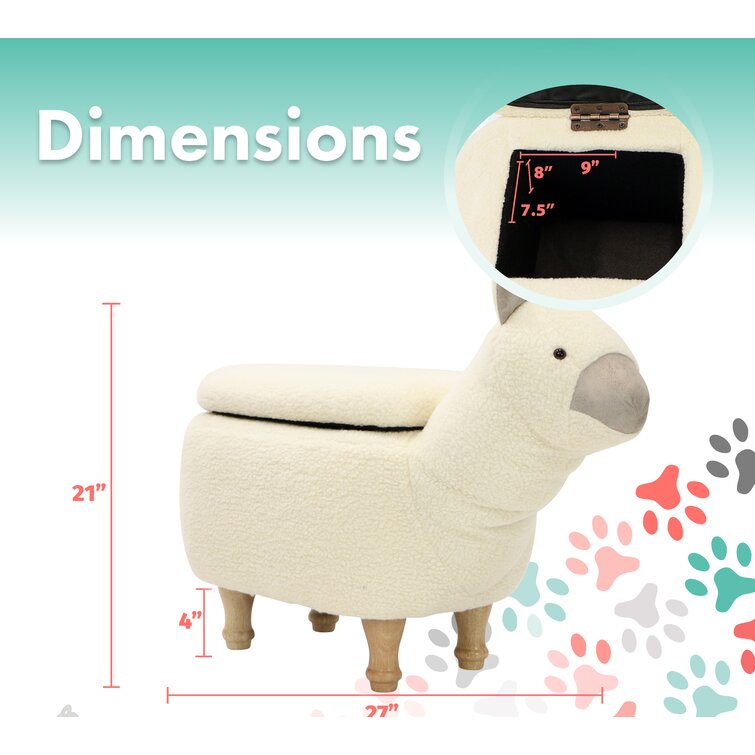 Llama ottoman deals